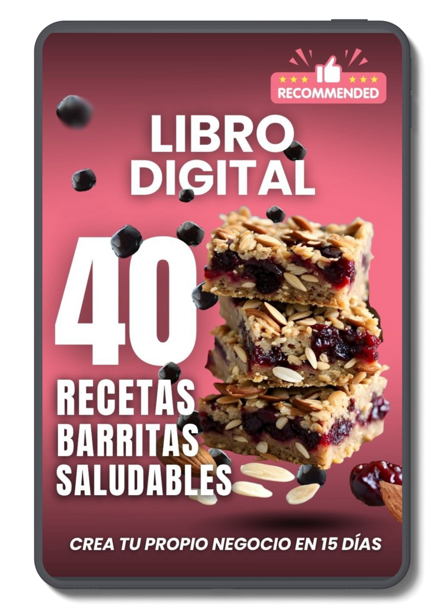 Aprende 40 Recetas De Barritas Saludables Y Comienza A Venderlas En Solo 15 Días